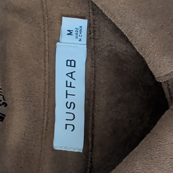 JustFab suede dress - Picture 3 of 4